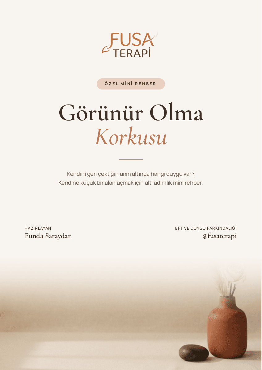 Görünür Olma Korkusu mini rehberinin kapağı
